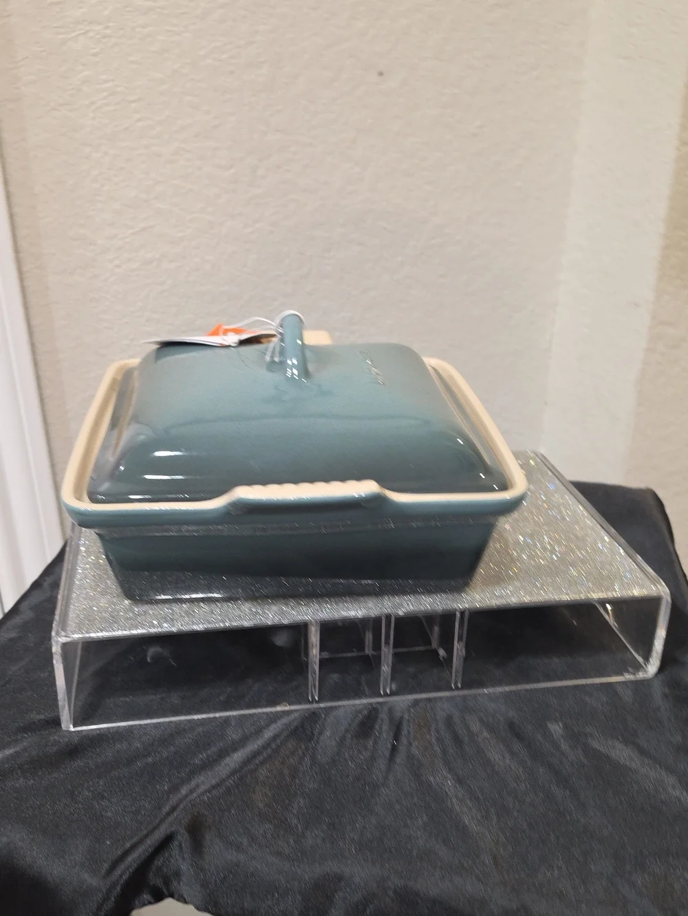 Le Creuset Heritage Shallow Square Casserole Dish- Ocean